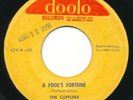CUFFLINX - Fool's Fortune / Tricky Knees - DOOTO - Killer R&B Doo Wop 45