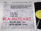 Mozart Violin Sonatas William Kroll Arthur Balsam L'Oiseau-Lyre OL 50212 ED1 NM