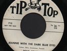 Doug Powell: Jeannie With The Dark Blue Eyes Rockabilly 45 Single, 7