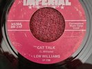 LEW WILLIAMS - Cat Talk / Gone Ape Man ORIGINAL PRESS  IMPERIAL Rockabilly 45