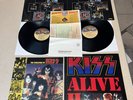 KISS ALIVE II 1977 2LP w/ BOOKLET & MERCH INSERT NBLP 7076 VG+/VG+ Gene Ace Paul