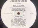 Depeche mode world in my eyes RARE DJ PROMO mayhem mode mix 12 inch vinyl