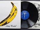 The Velvet Underground and Nico banana black back sticker torso