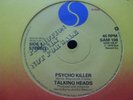 TALKING HEADS......PSYCHO KILLER......7
