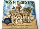 IRON MAIDEN SOMEWHERE BACK IN TIME  1980/1989 DOUBLE PIC DISC EMI
