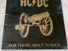 AC/DC  ULTRA-RARE For Those About To Rock 1981 1st press SPAIN Vinyl LP  VG++