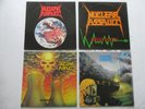 NUCLEAR ASSAULT 4x LP Vinyl Survive, Handle with care, Brain Death, The Plague
