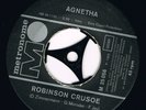 AGNETHA von ABBA * Robinson Crusoe * seltene deutsche Metronome Single