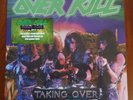 Overkill Taking Over LP (2023) NEW Pink Marble Vinyl Half Speed Mastered