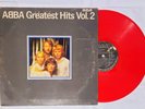 ABBA ● RARE ● EL SALVADOR ● Greatest Hits Vol. 2 ● Red Vinyl Color