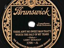 Brunswick #3789: Libby Holman-Ain't No Sweet Man/The Way He Loves Is Just E- hot