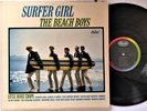 THE BEACH BOYS SURFER GIRL LP Original 1st Press MONO Rainbow Capitol T-1981 VG+