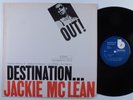JACKIE MCLEAN Destination Out  BLUE NOTE LP VG+ stereo UA h