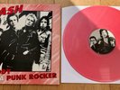 THE CLASH MY DADDY WAS A PUNK ROCKER PRIVATE PRESS LIVE 1977 PINK VINYL LP RARE