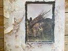 LED ZEPPELIN IV - Orange Green LABEL Early PRESS Vinyl LP A3/B4 CROSSOVER PORKY