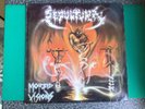 Sepultura Morbid Visions Vinyl LP 1986 Shark Records Edition Thrash Metal