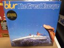 Blur The Great Escape Limited Edition 25th anniv half Blue/half White Vinyl 2LP