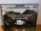 Georg Solti Mozart The Marriage Of Figaro Opera Buffa Box 4LP DECCA Digital