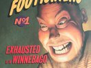 foo fighters: exhausted and winnebago lp 1995 black promo