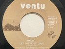 UNITY - Let There Be Love /  DISCO BOOGIE SOUL FUNK SURINAME 45 Ventu