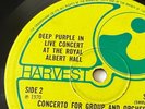 DEEP PURPLE CONCERTO FOR GROUP & ORCHESTRA 1970 UK HARVEST 1st Press NEAR MINT