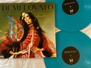 DEMI LOVATO SIGNED DANCING WITH THE DEVIL THE ART OF STATING OVER 2X BLUE VINYL 