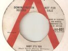 THE SHIRELLES Baby Its You TOP RANK PROMO NORTHERN SOUL UK 45
