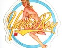 Mint  David Lee Roth Yankee Rose Shaped Vinyl Picture Disc DLR Van Halen 1986