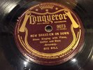 BIG BILL-CONQUEROR 9073-NEW SHAKE-EM ON DOWN/NIGHT TIME IS RIGHT-PREWAR BLUES 78