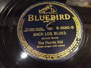 FLORIDA KID-BLUEBIRD 8680-BACK LOG BLUES/BABY TAKE ME BACK-PREWAR BLUES 78