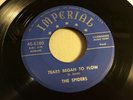 SPIDERS-IMPERIAL 5280-TEARS BEGAN TO FLOW/I'LL STOP CRYING - NOLA R&B DOO-WOP 45