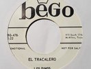 LOS DINOS - LA TRACALERO - CANCION MEXTECA - NEW 45 BEGO BG-478 USA PROMO RARE