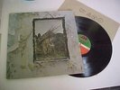 LED ZEPPELIN ZOSO IV LP ATLANTIC SD-7208  PORKY PECO  W/LYRIC SLV TESTED VG+/EX