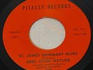 Miss Johni Naylor St. James Infirmary Blues Pitassy 208 Rare Popcorn R&B Soul 45