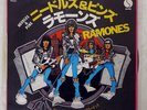 RAMONES NEEDLES AND PINS SIRE SFL2358 JAPAN PROMO VINYL 7