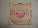 Not Edison - Wonder Reproducing Record Hear Your Own Voice Pat Applied For USA