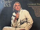 Charlie Rich – Greatest Hits Autographed Signed Record With COA, Very Nice