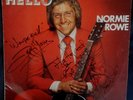 NORMIE ROWE Hello LP AUTOGRAPHED / HAND SIGNED + JOHNNY YOUNG   NICE Playboys