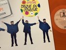 lp 33T  les beatles   odeon DC 25  «  help «   vinyl orange special television