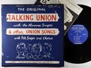 Pete Seeger/Almanac Singers - Talking Union & Other Songs LP - Folkways Mono DG