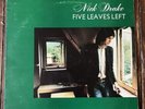 Ultra rare Original Nick Drake Five Leaves Left ILPS 9105 UK 1969 Misprint