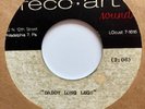 Unknown Girl Singer New Dance 45 Daddy Long Legs Metal Acetate R&B