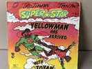 Rare Yellowman - super star- with toyan Used Vinyl Record - Reggae vintage
