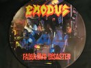 ORIGINAL Exodus   Fabulous Disaster LP PICTURE DISC VINYL   COMBAT RECORDS