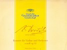 DGG TULIP 18152 - JOHANNA MARTZY - DVORAK - VIOLIN CONCERTO FRICSAY 21/8/53 NM