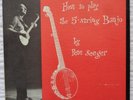 Pete Seeger How To Play 5 String Bango,American Favorite Ballads 1&2 (3) lp, EXC