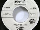 TURBANS 45 Valley of Love / Bye and Bye HERALD original press Doowop VG+  Cg 339