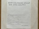 JOHN COLTRANE GROUP WITH ERIC DOLPHY LP BEPPO BEP 504