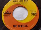 CANADA  Ex THE BEATLES And I Love Her / If I Fell ORIG 1964 CAPITOL 45