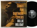 Billie Holiday - Songs For Distingue Lovers LP - Verve - MG V-8257 Mono VG++